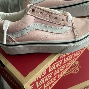 🎀Vans Old Skool kids pastel pink NWTS